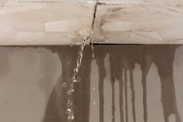 Professional Commercial Water Damage Restoration technician working in New Lexington, OH